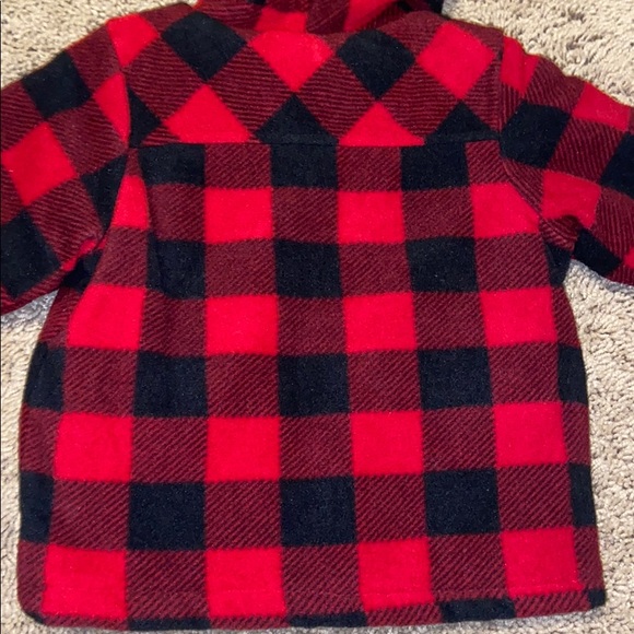 Red and black plaid jacket - Picture 3 of 3